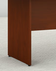 Bush Business Furniture 72W x 36D Boat Shaped Conference Table with Wood Base | Position 3