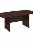 Bush Business Furniture 72W x 36D Boat Shaped Conference Table with Wood Base | Position 5