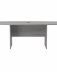 Bush Business Furniture 72W x 36D Boat Shaped Conference Table with Wood Base | Position 12