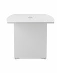 Bush Business Furniture 72W x 36D Boat Shaped Conference Table with Wood Base | Position 28