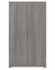 Bush Business Furniture Universal Tall Clothing Storage Cabinet with Doors and Shelves