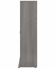 Bush Business Furniture Universal Tall Clothing Storage Cabinet with Doors and Shelves