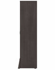 Bush Business Furniture Universal Tall Clothing Storage Cabinet with Doors and Shelves