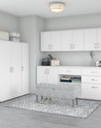 Bush Business Furniture Universal Tall Clothing Storage Cabinet with Doors and Shelves