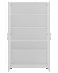 Bush Business Furniture Universal Tall Clothing Storage Cabinet with Doors and Shelves