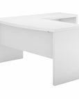 Office by kathy ireland® Echo L Shaped Bow Front Desk