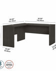 Office by kathy ireland® Echo L Shaped Desk
