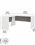 Office by kathy ireland® Echo L Shaped Desk