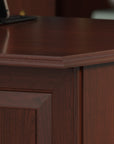 Bush Furniture Saratoga L Shaped Computer Desk with Drawers