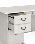Bush Furniture Saratoga Executive Desk with Drawers