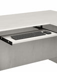 Bush Furniture Saratoga L Shaped Computer Desk with Drawers