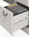Bush Furniture Saratoga L Shaped Computer Desk with Drawers