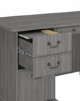 Bush Furniture Saratoga Executive Desk with Drawers
