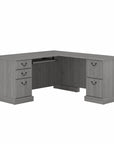 Bush Furniture Saratoga L Shaped Computer Desk with Drawers