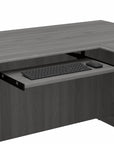Bush Furniture Saratoga L Shaped Computer Desk with Drawers