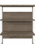 Bush Business Furniture Hybrid 2 Drawer Lateral File Cabinet with Shelves