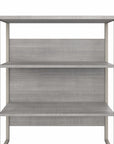 Bush Business Furniture Hybrid 2 Drawer Lateral File Cabinet with Shelves