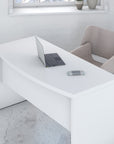 Office by kathy ireland® Echo 60W Bow Front Desk