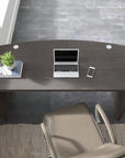 Office by kathy ireland® Echo 60W Bow Front Desk