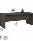 Office by kathy ireland® Echo 72W Bow Front Desk