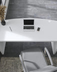 Office by kathy ireland® Echo 60W Bow Front Desk