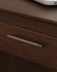 Bush Furniture Key West 54W Computer Desk with 2 Drawer Lateral File Cabinet and 5 Shelf Bookcase