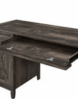 Bush Furniture Key West 54W Computer Desk with 2 Drawer Lateral File Cabinet and 5 Shelf Bookcase