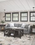 Bush Furniture Key West Coffee Table with Set of 2 End Tables
