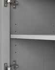 Bush Furniture Key West Tall TV Stand with Set of 2 Bookcases