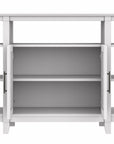 Bush Furniture Key West Tall TV Stand with Set of 2 Bookcases