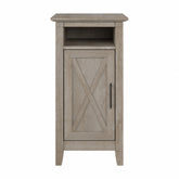 Bush Furniture Key West End Table with Door