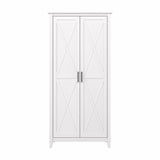 Bush Furniture Key West Bathroom Storage Cabinet with Doors