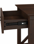 Bush Furniture Key West End Table with Storage