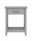 Bush Furniture Key West End Table with Storage