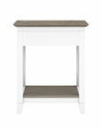 Bush Furniture Key West End Table with Storage