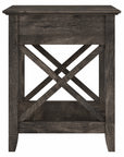 Bush Furniture Key West End Table with Storage