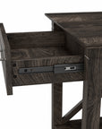 Bush Furniture Key West End Table with Storage