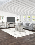 Bush Furniture Key West End Table with Storage