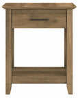 Bush Furniture Key West End Table with Storage