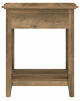 Bush Furniture Key West End Table with Storage