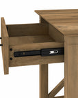 Bush Furniture Key West End Table with Storage