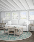 Bush Furniture Key West End Table with Storage