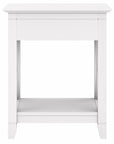Bush Furniture Key West End Table with Storage