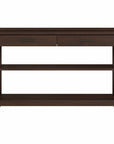 Bush Furniture Key West Console Table with Drawers and Shelves