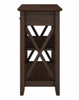 Bush Furniture Key West Console Table with Drawers and Shelves