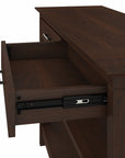 Bush Furniture Key West Console Table with Drawers and Shelves
