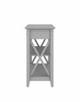 Bush Furniture Key West Console Table with Drawers and Shelves