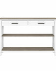 Bush Furniture Key West Console Table with Drawers and Shelves