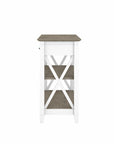 Bush Furniture Key West Console Table with Drawers and Shelves