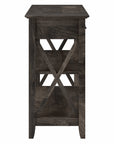 Bush Furniture Key West Console Table with Drawers and Shelves